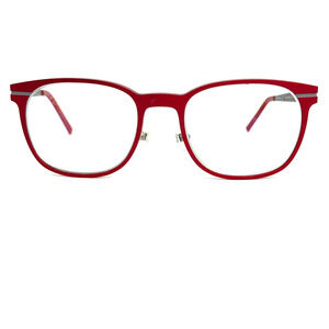 Prodesign Denmark eyeglasses Frames‎ Red Silver Trail 1 4021 52-19-150 H18896